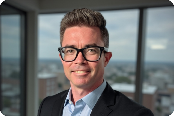 Studio-quality AI-generated portrait with professional lighting and polished appearance