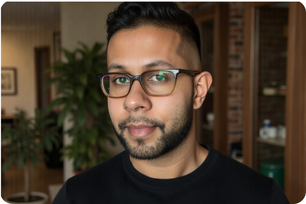 High-resolution AI portrait demonstrating PhotoDrip's advanced image generation technology