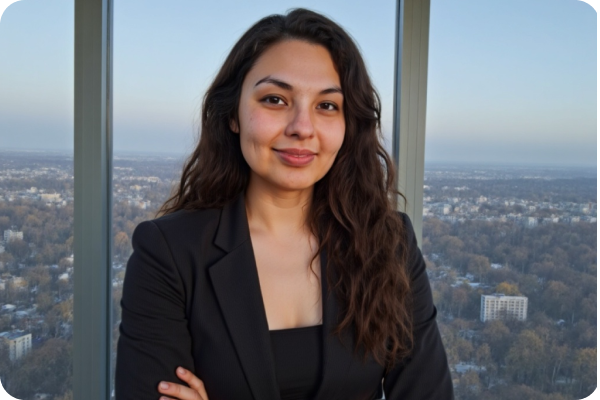 Business-ready AI headshot with modern professional styling and crisp image quality